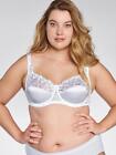 Naturana Satin Underwired Bra Lace Non Padded Full Cup Everyday Bras 87543
