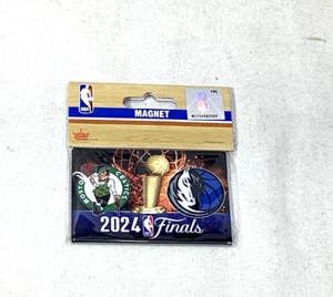 2024 NBA Finals Flat Magnet Boston Celtics / Dallas Mavericks Duel Logo FREESHIP - Picture 1 of 2