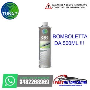 Tunap 989 500 ML Additivo Rigenerativo Pulitore Iniettori Diesel Gasolio Auto - Foto 1 di 1