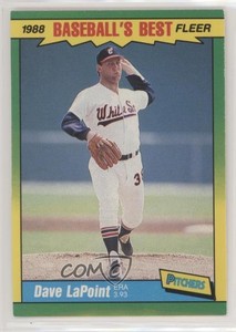 1988 Fleer Baseball's Best Sluggers vs Pitchers Box Set Dave LaPoint #24