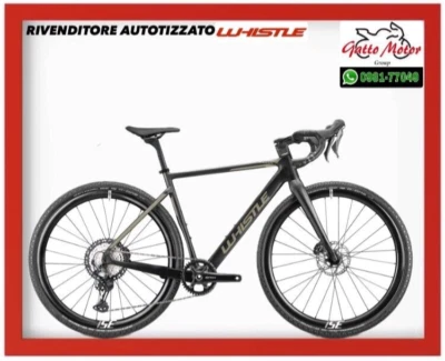 BICI GRAVEL ROAD CARBONIO WHISTLE KIOWA GRX822 12V - Immagine 1 di 3