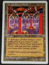 1x MTG 5th Edition ** Urza's Power Plant ** English (NM)