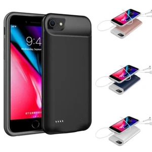 8000/6000mAh Battery Case For iPhone SE 2020 6S 7 8 Plus X XR XS Max Power Bank - Picture 1 of 32