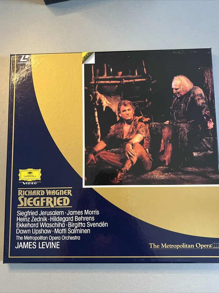 LaserDisc 3er Box - Richard Wagner - Siegfried - Jerusalem - Bild 1 von 4