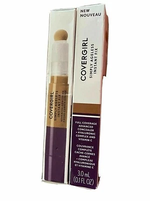 CoverGirl Simply Ageless Instant Fix Concealer Lot of 2 #380 Caramel  - Image 1 of 3