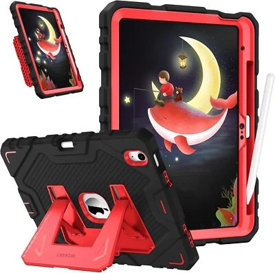 Funda a prueba de golpes para iPad (A16) 11ª generación 11 pulgadas (2025) cubierta resistente de cuerpo completo Foto 1 de 4