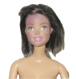 NUDE BARBIE 2013 12 Inches Black Hair Hazel Eyes Straight Leg Doll - Bild 1 von 10