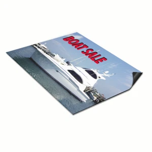 Car Magnet Set of 2 Boat Sale B Outdoor Advertising Printing Industrial Sign - Picture 1 of 7
