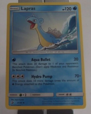 103PK21 - Lapras - 21/70 - Dragon Majesty - Uncommon - NM - Image 1 of 2