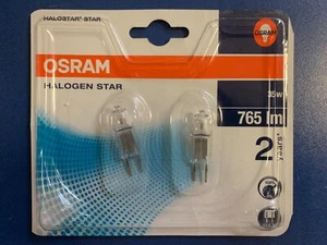2X OSRAM Halogen Stiftsockellampe HALOSTAR 35W 12V GY 6,35 64432 DIMMBAR - Bild 1 von 2