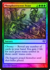 Phosphorescent Feast FOIL Eventide NM Green Uncommon MAGIC MTG CARD ABUGames