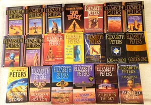 Big Lot 20 Elizabeth Peters PB Book Complete #1-20 "An Amelia Peabody Novel" - Picture 1 of 3
