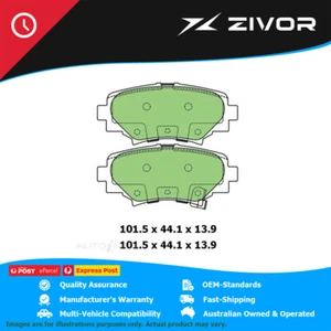 PROTEX Ultra Disc Pad Set For MAZDA MAZDA3 SP25 BN PY-VPS 2016-2019 #DB3186CP - Picture 1 of 5