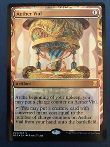 MTG Masterpiece Series: Kaladesh Inventions Aether Vial 006/054 MP C - Picture 1 of 10