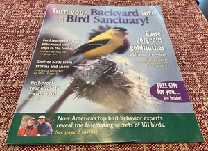 VINTAGE Turn your Backyard into a Bird Sancturary! Publication Roadale Books - Picture 1 of 3
