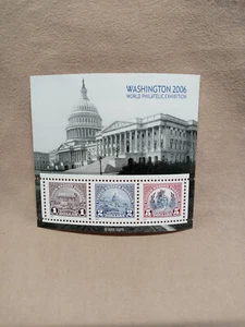 SELLOS USPS - COMO NUEVOS EXPOSICIÓN FILATÉLICA MUNDIAL WASHINGTON 2006 4075 (SH220) - Imagen 1 de 1