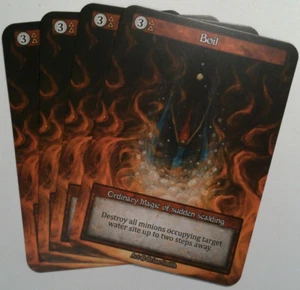 Sorcery TCG Alpha Kickstarter - Boil x4 *Ordinary - Playset* - Picture 1 of 1