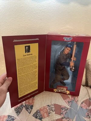 Starting Lineup Lou Gehrig Cooperstown Collection 1996 Action Figure NIB 12" - Image 1 of 4