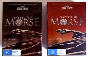 Inspector Morse, Volume 1 & 2, 2 x 4 DVD Box Set with Slipcover's Zone free - Picture 1 of 9
