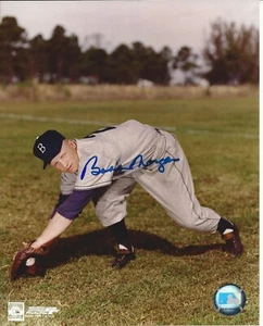 Bobby Morgan autographed 8x10 Brooklyn Dodgers #2 - Picture 1 of 1