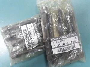 JUEGO DE PERNOS DE CULATA GENUINO x10 PARA NISSAN SILVIA,200SX S13 1.8 TURBO CA18DET - Imagen 1 de 2