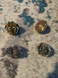 Beyblade Burst 4 Stück Evolution White Xcalius X2 Bey Yegdrion ohne Launcher - Bild 1 von 5
