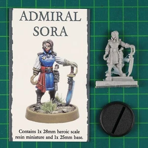 Admiral Sora Galaxy's Finest #71346 Victoria Miniatures - Picture 1 of 5