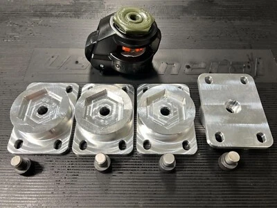 U.S. GENERAL 26 in. x 22 in. Leveling Caster Wheel Adapters - Image 1 of 4