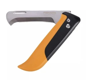 FISKARS Folding Produce Harvesting Knife 3” Stainless Steel Blade - Picture 1 of 3