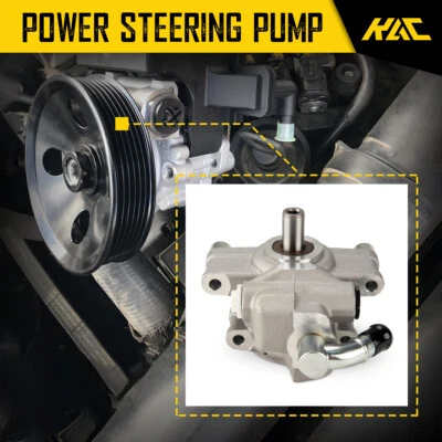 Power Steering Pump For Ford F-150 2004-2008 Lincoln Mark LT Navigator 2003-2008 - Image 1 of 4