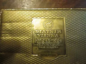 Piatnik Wien Königsbrücke 24 kt versiegelt Doppelstock mit Steuermarken datiert 1962* - Bild 1 von 4