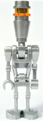 LEGO Star Wars: Clone Wars ASSASSIN DROID (SILVER) Minifigure **USED** (sw0229) - Image 1 of 1