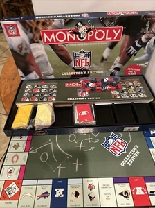 NFL Collector's Edition Monopoly Hasbro gioco da tavolo 2003 completo - Foto 1 di 6