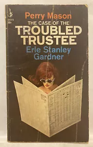 Perry Mason The Case of The Troubled Trustee Erle S Gardner (PB, 1967) W Insert - Picture 1 of 10