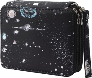 Lbxgap Colored Pencil Case - 72 Slots Pencil Holder with Zipper Closure Twill Fa - Picture 1 of 12