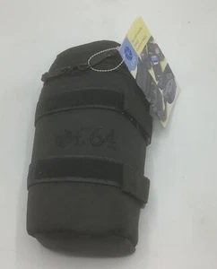 f.64 Lens Pouch Case-Black, Zipper, Padded-9x5”-NEW with Tag - Picture 1 of 7