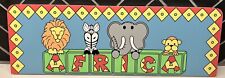 Avon Children's Africa Jungle Animals Wall Decor Brand New In Box