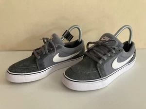 Nike SB Satire Grey White Unisex Trainers ( Size 4.5UK / 37.5EUR / 23.5cm ) - Picture 1 of 6