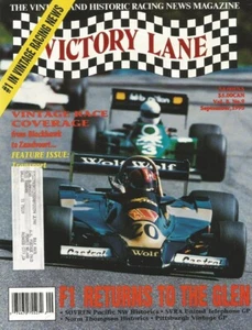 VICTORY LANE 1993 SEPT - THE VINTAGE & HISTORIC RACING NEWS MAGAZINE - Imagen 1 de 1