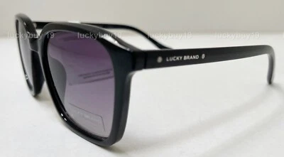 NWT LUCKY BRAND SLBD 126 Black Authentic Sunglasses Gift idea /960/ NEW - Image 1 of 4