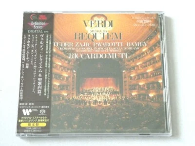 Riccardo Muti Verdi Requiem 2 SACD Hybrid TOWER RECORDS JAPAN - Image 1 of 2