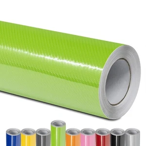 6D Carbon Folie Autofolie Glanz Folie Carbonfolie Blasenfrei mit Luftkanälen - Bild 1 von 36
