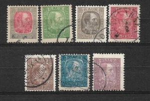 Iceland 1902 used stamps - 18/12 - Picture 1 of 1