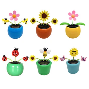 Solar Dancing Toy Flower Assorted Style Solar Powered Dancing Flower Bobblehead - Picture 1 of 14