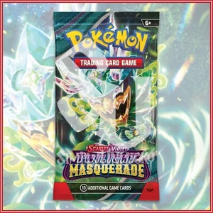 Pokemon TCG: Scarlet & Violet Twilight Masquerade Pack Booster SV06 - Bild 1 von 2