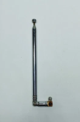Antena telescópica de latón vintage para radio estación base, radio móvil/vehículo Foto 1 de 4