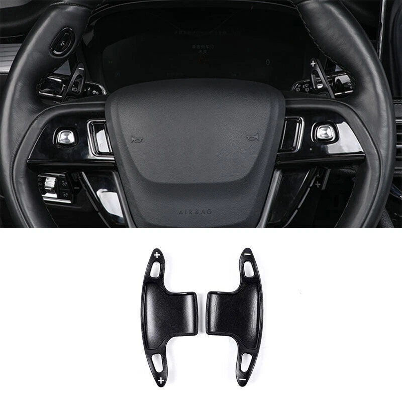 2020-2021 для Lincoln Continental черный переключатель лопастей рулевого колеса 2 шт. - Изображение 1 из 4