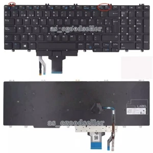 for DELL Precision 7530 7730 7540 7740 E7530 M7530 Keyboard Spanish No BACKLIT - Picture 1 of 1