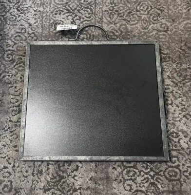 A-Frame Black Metal Freestanding writing board Sign/Decorative Message Board - Image 1 of 4