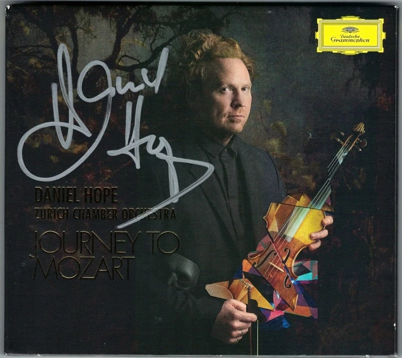 Daniel HOPE Signed JOURNEY TO MOZART Violin Alla Turca HAYDN MYSLIVECEK SALOMON - Bild 1 von 1